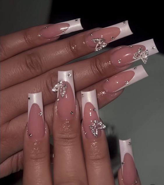 Nail art ispirata alle fate