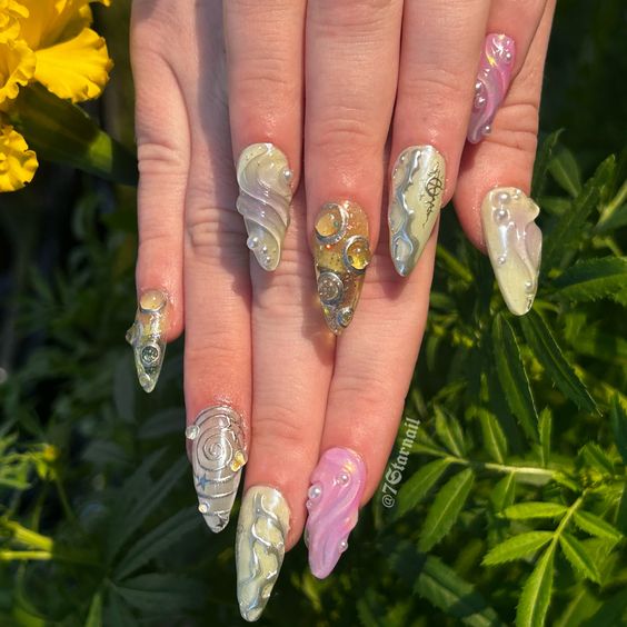 La Manicure Fairycore Tridimensionale